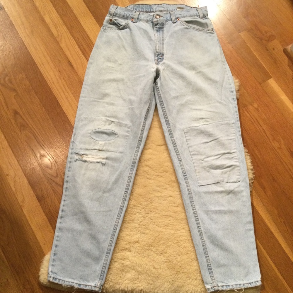 Vintage Levi’s orange tab 560 tapered leg jeans